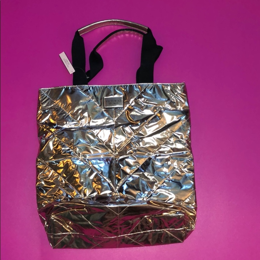 NWT Victoria Secret Rose Gold Tote
